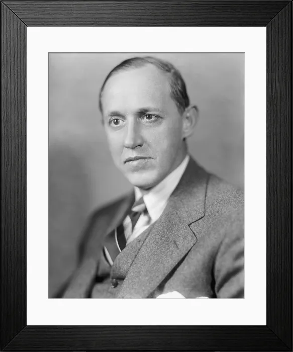 Framed Print : Harry Hopkins, Advisor to FDR in domestic, political and military affairs. Ca. 1935