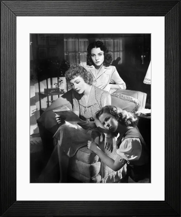 Framed Print : SINCE YOU WENT AWAY, Jennifer Jones, Claudette Colbert, Shirley Temple, 1944 Framed Print : SINCE YOU WENT AWAY, Jennifer Jones, Claudette Colbert, Shirley Temple, 1944