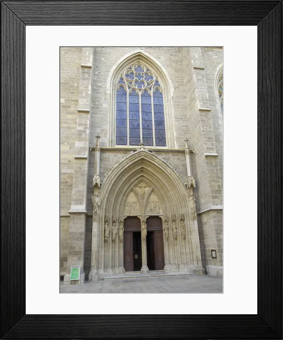 Framed Print : AUSTRIA. Vienna. Route of the locations of the film 'The Third Man' (1949). Minoritenkirche church. AISA / Everett Collection**US SALES ONLY** Framed Print : AUSTRIA. Vienna. Route of the locations of the film 'The Third Man' (1949). Minoritenkirche church. AISA / Everett Collection**US SALES ONLY**