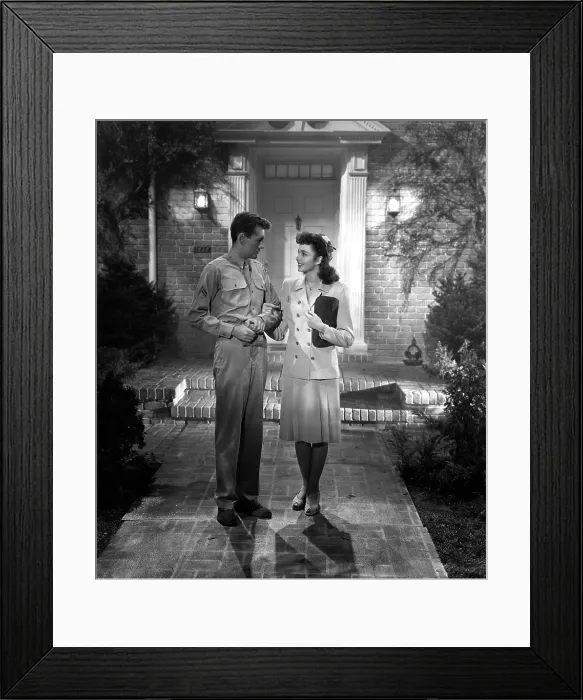 Framed Print : SINCE YOU WENT AWAY, Robert Walker, Jennifer Jones, 1944 Framed Print : SINCE YOU WENT AWAY, Robert Walker, Jennifer Jones, 1944