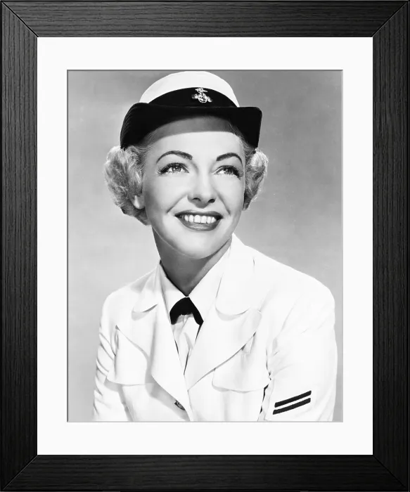 Framed Print : SKIRTS AHOY!, Vivian Blaine, 1952 Framed Print : SKIRTS AHOY!, Vivian Blaine, 1952
