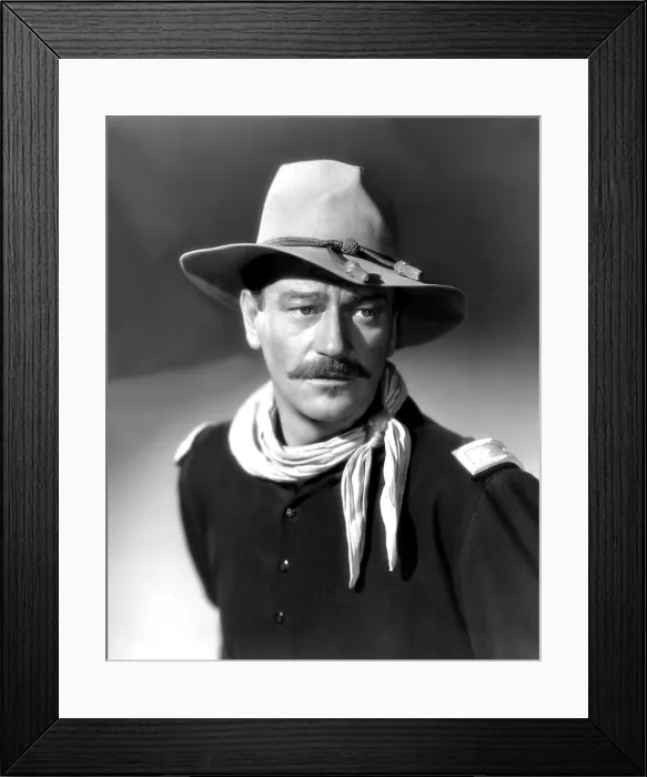 Framed Print : SHE WORE A YELLOW RIBBON, John Wayne, 1949