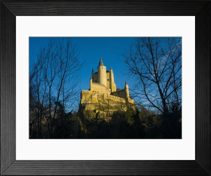 Framed Print : SPAIN. Segovia. Alcazar (castle). Fabrizio Finetti / AISA / Everett Collection (189247)**US SALES ONLY**