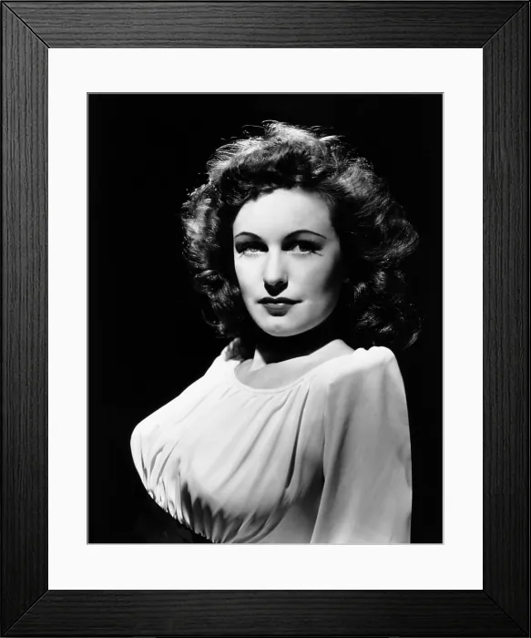 Framed Print : SHINING VICTORY, Geraldine Fitzgerald, 1941