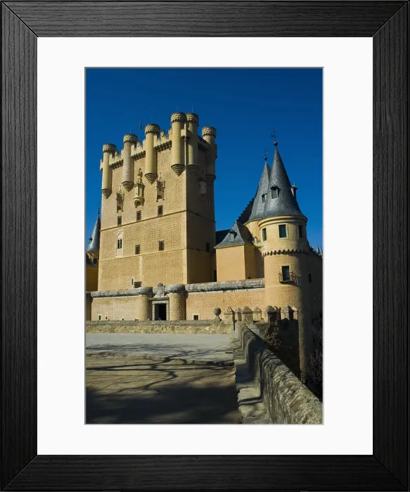 Framed Print : SPAIN. Segovia. Alcazar (castle). Tower of the Homage of the Alcazar (Castle)12th - 15Ith century. Fabrizio Finetti / AISA / Everett Collection (189235)**US SALES ONLY** Framed Print : SPAIN. Segovia. Alcazar (castle). Tower of the Homage of the Alcazar (Castle)12th - 15Ith century. Fabrizio Finetti / AISA / Everett Collection (189235)**US SALES ONLY**