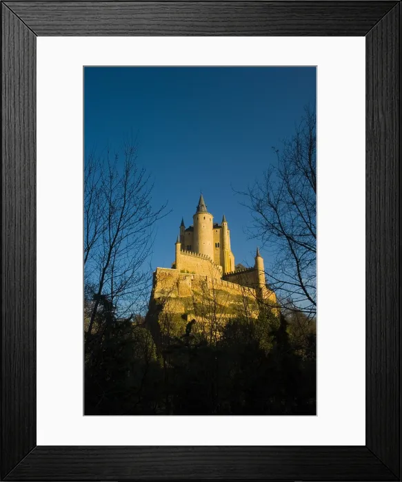 Framed Print : SPAIN. Segovia. Alcazar (castle). Fabrizio Finetti / AISA / Everett Collection (189248)**US SALES ONLY**