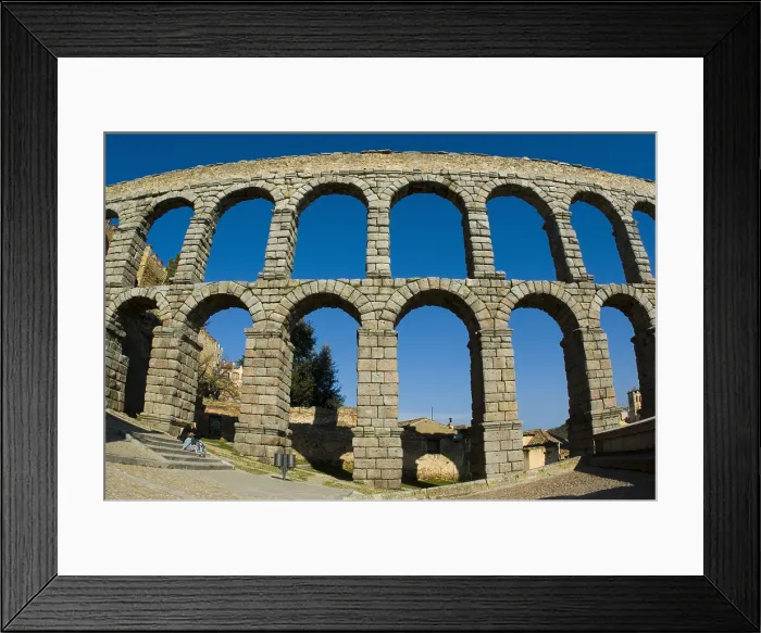 Framed Print : SPAIN. Segovia. Roman aqueduct. Roman art. Early empire1st c. Roman art. Early Empire. Fabrizio Finetti / AISA / Everett Collection (189245)**US SALES ONLY** Framed Print : SPAIN. Segovia. Roman aqueduct. Roman art. Early empire1st c. Roman art. Early Empire. Fabrizio Finetti / AISA / Everett Collection (189245)**US SALES ONLY**