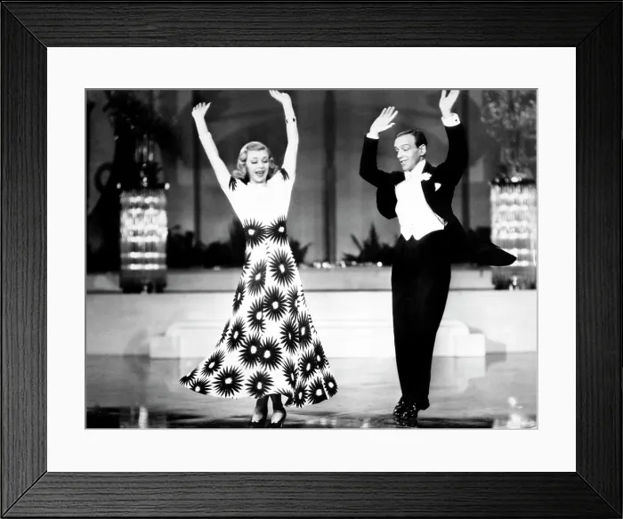 Framed Print : SHALL WE DANCE, Ginger Rogers, Fred Astaire, 1937
