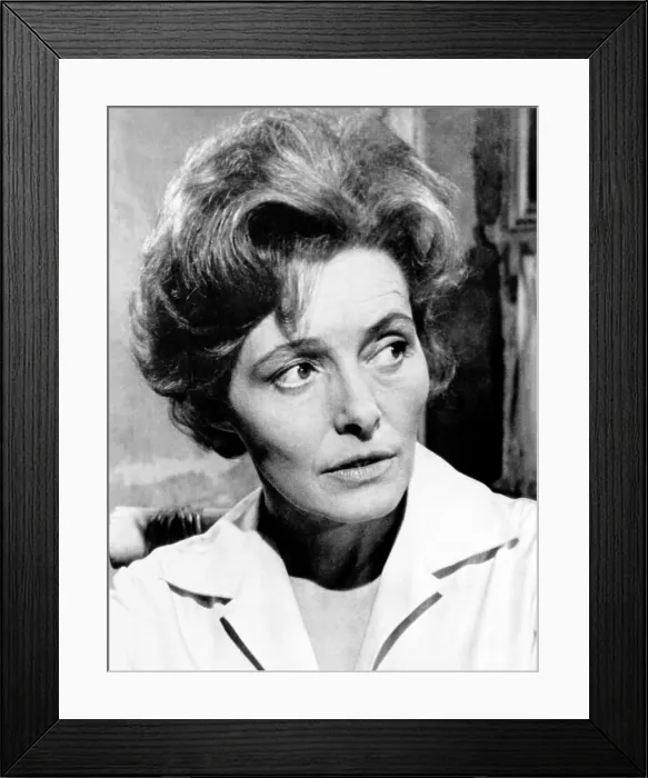 Framed Print : 7 WOMEN, (aka SEVEN WOMEN), Patricia Neal, who was replaced by Anne Bancroft after suffering a stroke in 1965