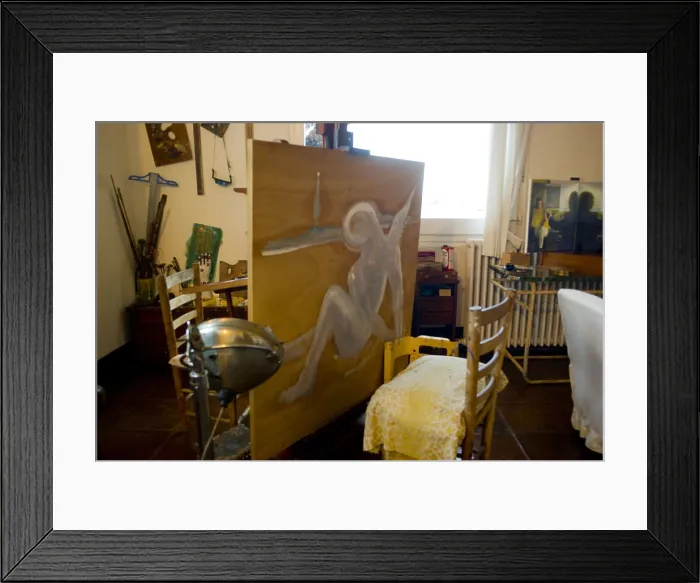 Framed Print : SPAIN. Cadaqus. Portlligat. House - museum Salvador Dali. Studio of Salvador Dali. Surrealism. Fabrizio Finetti / AISA / Everett Collection - Image has fine art copyright Framed Print : SPAIN. Cadaqus. Portlligat. House - museum Salvador Dali. Studio of Salvador Dali. Surrealism. Fabrizio Finetti / AISA / Everett Collection - Image has fine art copyright