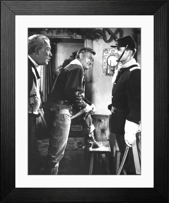 Framed Print : THE SEARCHERS, Ward Bond, John Wayne, Patrick Wayne, 1956 Framed Print : THE SEARCHERS, Ward Bond, John Wayne, Patrick Wayne, 1956