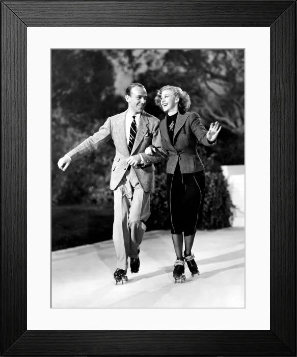 Framed Print : SHALL WE DANCE, Fred Astaire, Ginger Rogers, 1937
