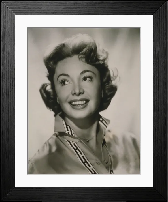 Framed Print : Audrey Meadows (1926-1996), best known for her role as Alice Kramden on the classic television show THE HONEYMOONERS, 1955-56. 1961 portrait