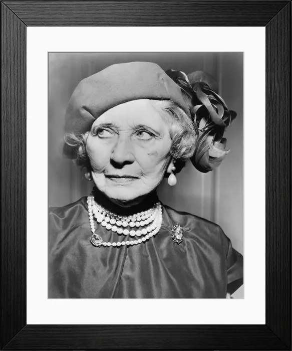Framed Print : Mary Garden (1874-1967), at the age of 80 in 1954. She was the leading American opera star in the early 20th century, and wrote an autobiography, MARY GARDEN'S STORY in 1951 Framed Print : Mary Garden (1874-1967), at the age of 80 in 1954. She was the leading American opera star in the early 20th century, and wrote an autobiography, MARY GARDEN'S STORY in 1951
