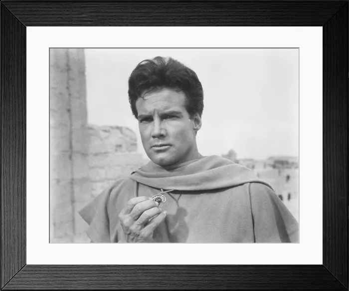 Framed Print : THE SLAVE, (aka IL FIGLIO DI SPARTACUS), Steve Reeves, 1963