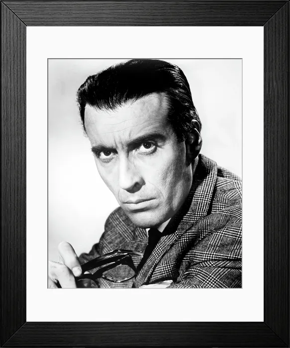 Framed Print : THE SKULL, Christopher Lee, 1965 Framed Print : THE SKULL, Christopher Lee, 1965
