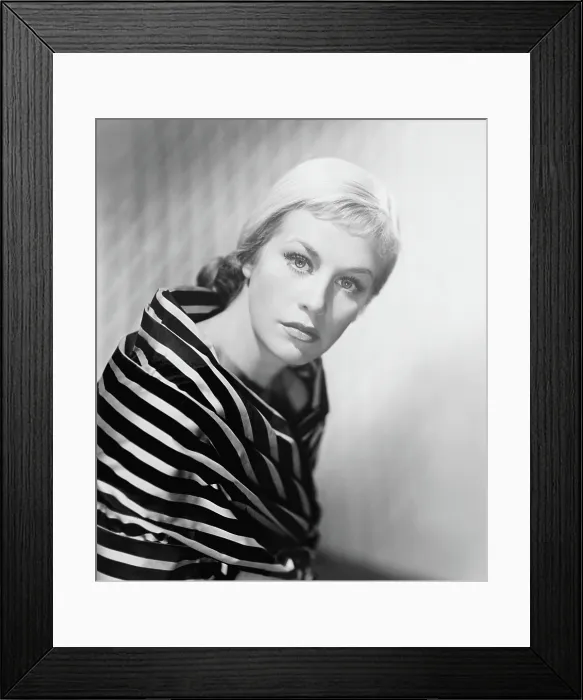 Framed Print : THE MAN BETWEEN, Hildegard Knef, 1953
