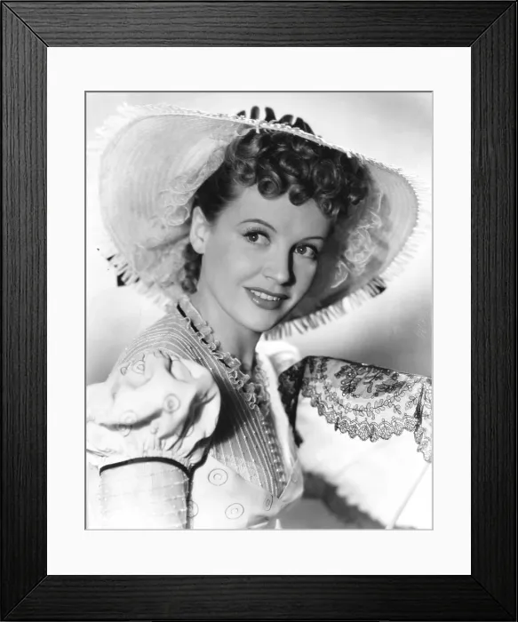 Framed Print : THE MAGIC BOW, Phyllis Calvert, 1946