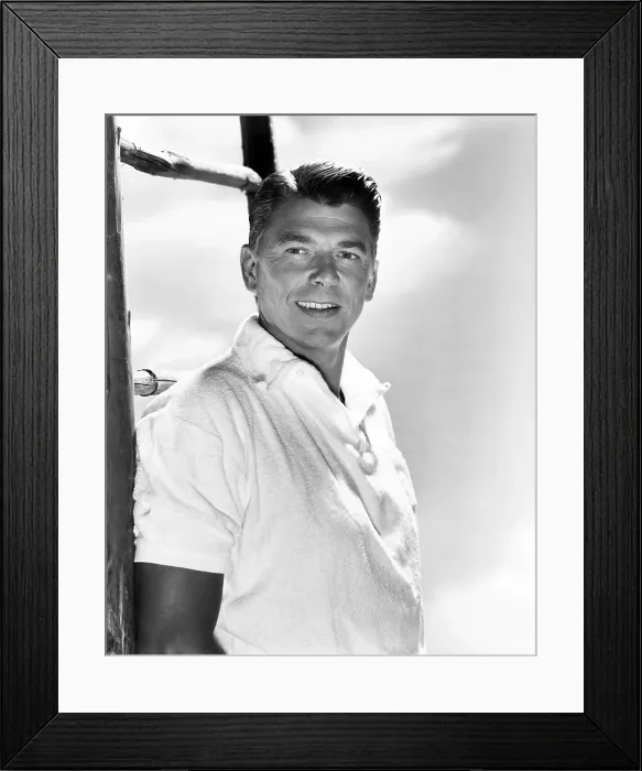 Framed Print : SHE'S WORKING HER WAY THROUGH COLLEGE, Ronald Reagan, 1952 Framed Print : SHE'S WORKING HER WAY THROUGH COLLEGE, Ronald Reagan, 1952