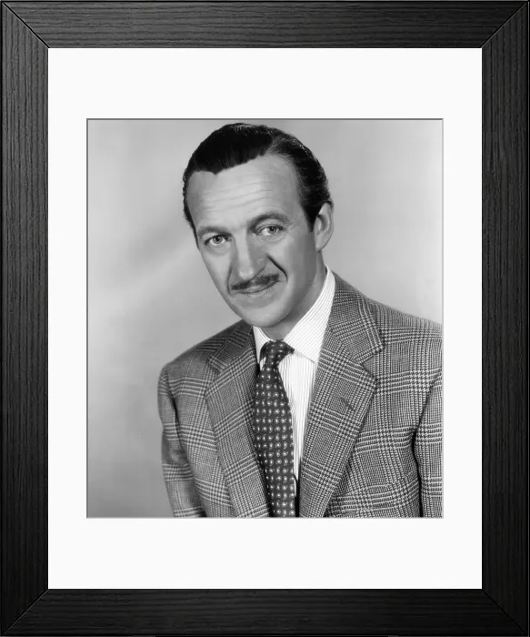 Framed Print : THE SILKEN AFFAIR, David Niven, 1956 Framed Print : THE SILKEN AFFAIR, David Niven, 1956