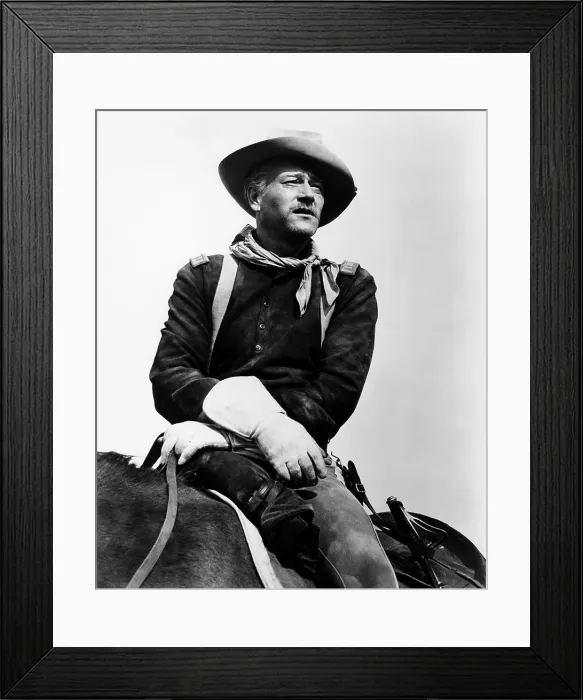 Framed Print : SHE WORE A YELLOW RIBBON, John Wayne, 1949