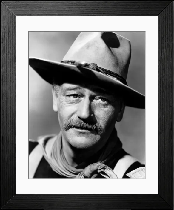 Framed Print : SHE WORE A YELLOW RIBBON, John Wayne, 1949