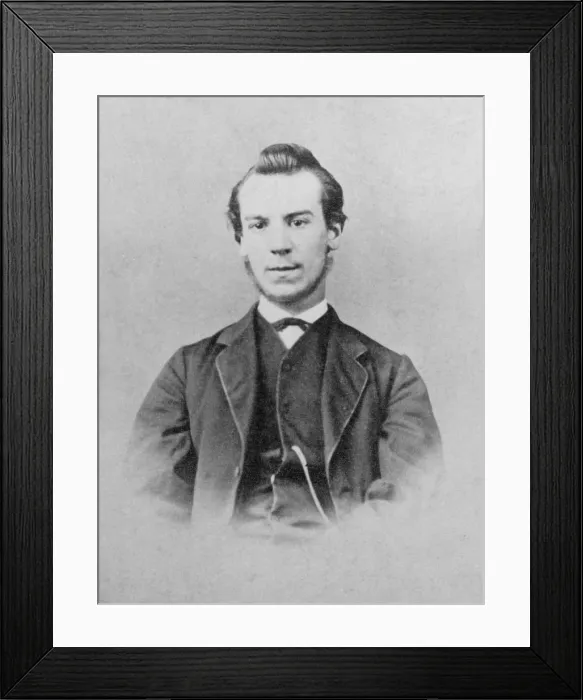Framed Print : Alexander Graham Bell (1847-1922) at age 18 in Elgin, Scotland prior to his immigration to the Canada in 1870 Framed Print : Alexander Graham Bell (1847-1922) at age 18 in Elgin, Scotland prior to his immigration to the Canada in 1870