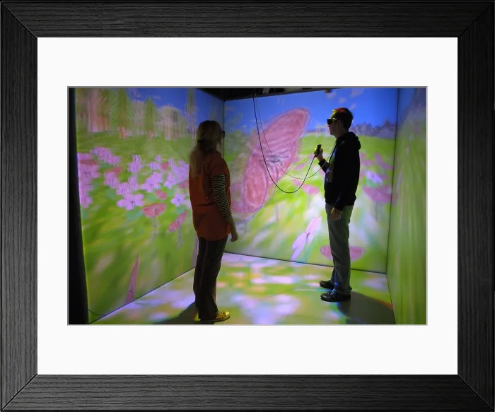 Framed Print : AUSTRIA. Linz. Ars Electronica Center. AISA / Everett Collection - Image has fine art copyright Framed Print : AUSTRIA. Linz. Ars Electronica Center. AISA / Everett Collection - Image has fine art copyright