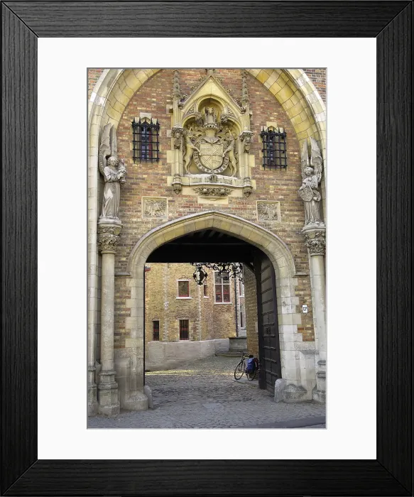 Framed Print : BELGIUM. Bruges. Gruuthuse Palace, now Museum of Bruges. AISA / Everett Collection**US SALES ONLY** Framed Print : BELGIUM. Bruges. Gruuthuse Palace, now Museum of Bruges. AISA / Everett Collection**US SALES ONLY**