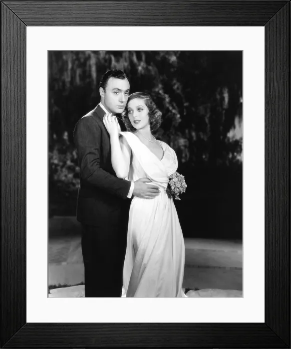 Framed Print : SHANGHAI, from left, Charles Boyer, Loretta Young, 1935 Framed Print : SHANGHAI, from left, Charles Boyer, Loretta Young, 1935