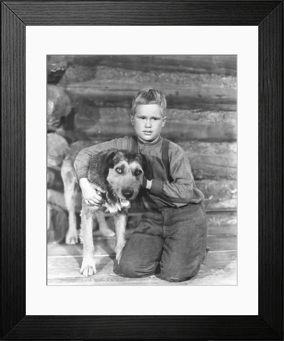 Framed Print : SHANE, Brandon De Wilde, 1953