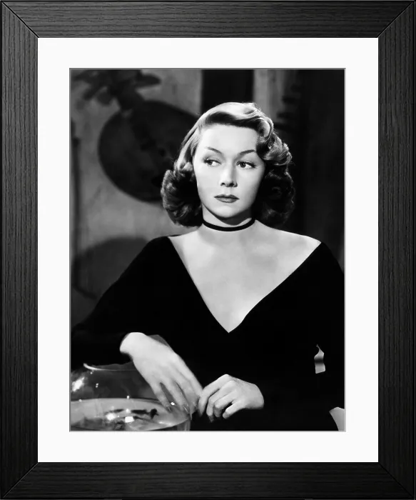 Framed Print : MACAO, Gloria Grahame, 1952