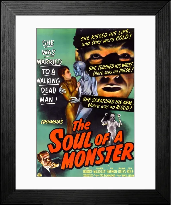 Framed Print : THE SOUL OF A MONSTER, George Macready, Jeanne Bates, Rose Hobart, 1944 Framed Print : THE SOUL OF A MONSTER, George Macready, Jeanne Bates, Rose Hobart, 1944