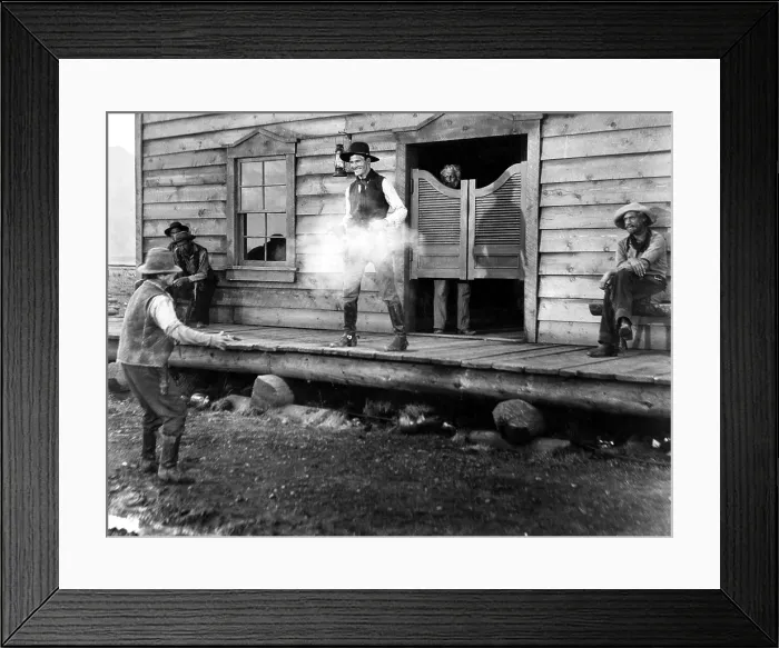 Framed Print : SHANE, Jack Palance, 1953