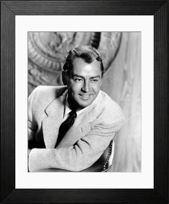 Framed Print : Alan Ladd, around the time he was shooting SHANE, 1953