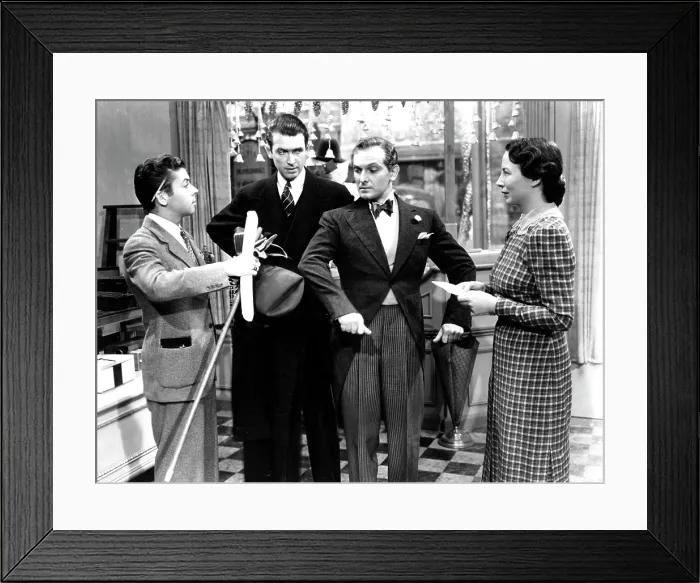 Framed Print : THE SHOP AROUND THE CORNER, William Tracy, James Stewart, Joseph Schildkraut, Sara Haden, 1940
