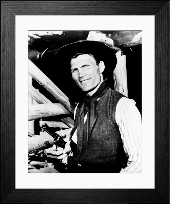 Framed Print : SHANE, Jack Palance, 1953