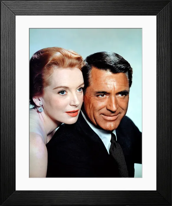 Framed Print : AN AFFAIR TO REMEMBER, Cary Grant, Deborah Kerr, 1957, toast, TM and Copyright 20th Century Fox Film Corp. All rights reserved. Courtesy: Everett Collection