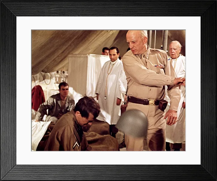 Framed Print : PATTON, Tim Considine, George C. Scott, 1970 TM and Copyright (c) 20th Century Fox Film Corp. All rights reserved. Courtesy: Everett Collection Framed Print : PATTON, Tim Considine, George C. Scott, 1970 TM and Copyright (c) 20th Century Fox Film Corp. All rights reserved. Courtesy: Everett Collection