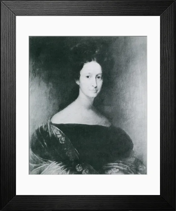 Framed Print : Emily Donelson (1807-1836), Andrew Jackson's niece served as the widower President's hostess from 1829 until her death from tuberculosis in 1836 Framed Print : Emily Donelson (1807-1836), Andrew Jackson's niece served as the widower President's hostess from 1829 until her death from tuberculosis in 1836