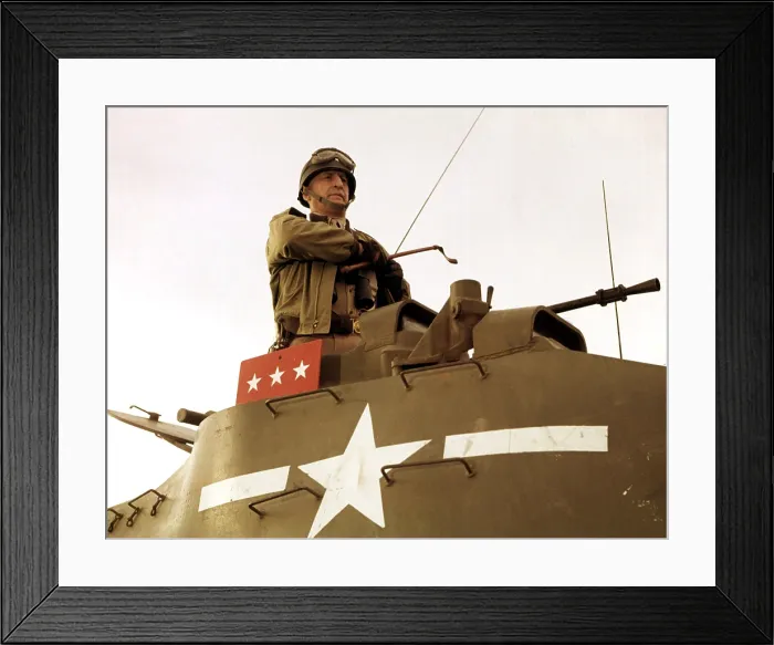 Framed Print : PATTON, George C. Scott, 1970 TM and Copyright (c) 20th Century Fox Film Corp. All rights reserved. Courtesy: Everett Collection