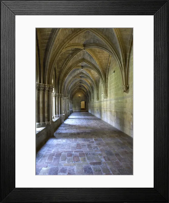Framed Print : Monastery of Veruela. 1146. SPAIN. Vera de Moncayo. Cloister. Cistercian art. Architecture. AISA / Everett Collection**US SALES ONLY** Framed Print : Monastery of Veruela. 1146. SPAIN. Vera de Moncayo. Cloister. Cistercian art. Architecture. AISA / Everett Collection**US SALES ONLY**