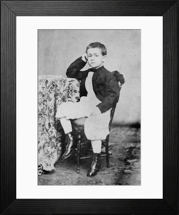 Framed Print : Herman Hollerith (1860-1929), American inventor as a child. Ca. 1870 Framed Print : Herman Hollerith (1860-1929), American inventor as a child. Ca. 1870