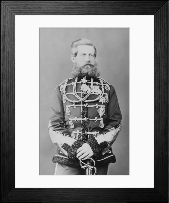 Framed Print : Frederick III, German Emperor (1831-1888), as Crown Prince. He was German Emperor and King of Prussia for 99 days in 1888 Framed Print : Frederick III, German Emperor (1831-1888), as Crown Prince. He was German Emperor and King of Prussia for 99 days in 1888