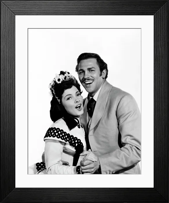 Framed Print : SHOW BOAT, Kathryn Grayson, Howard Keel, 1951