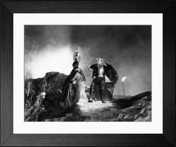 Framed Print : MACBETH, Dan O'Herlihy, Orson Welles, 1948