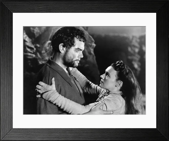 Framed Print : MACBETH, Orson Welles, Jeanette Nolan, 1948