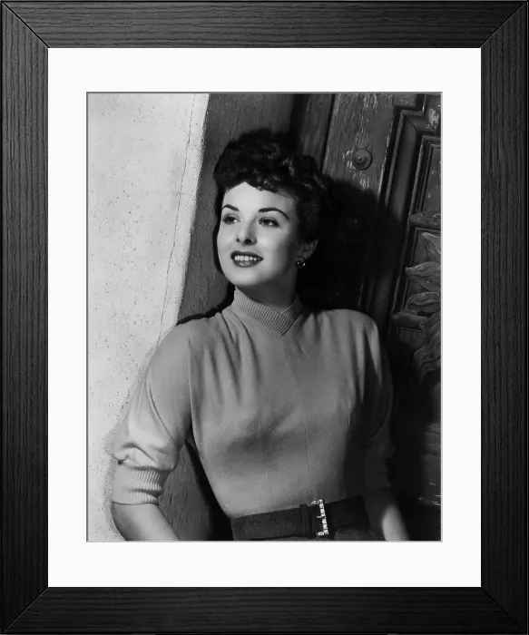 Framed Print : A MAN CALLED PETER, Jean Peters, 1955, TM and copyright 20th Century Fox Film Corp. All rights reserved / Courtesy: Everett Collection Framed Print : A MAN CALLED PETER, Jean Peters, 1955, TM and copyright 20th Century Fox Film Corp. All rights reserved / Courtesy: Everett Collection