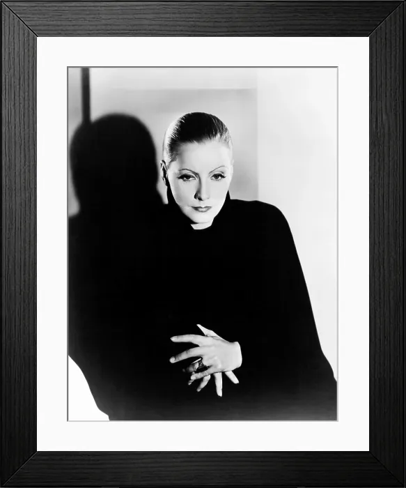 Framed Print : MATA HARI, Greta Garbo, portrait by Clarence Sinclair Bull, 1931