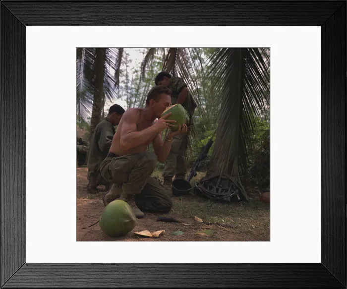 Framed Print : Vietnam War. US Army Sergeant Framed Print : Vietnam War. US Army Sergeant